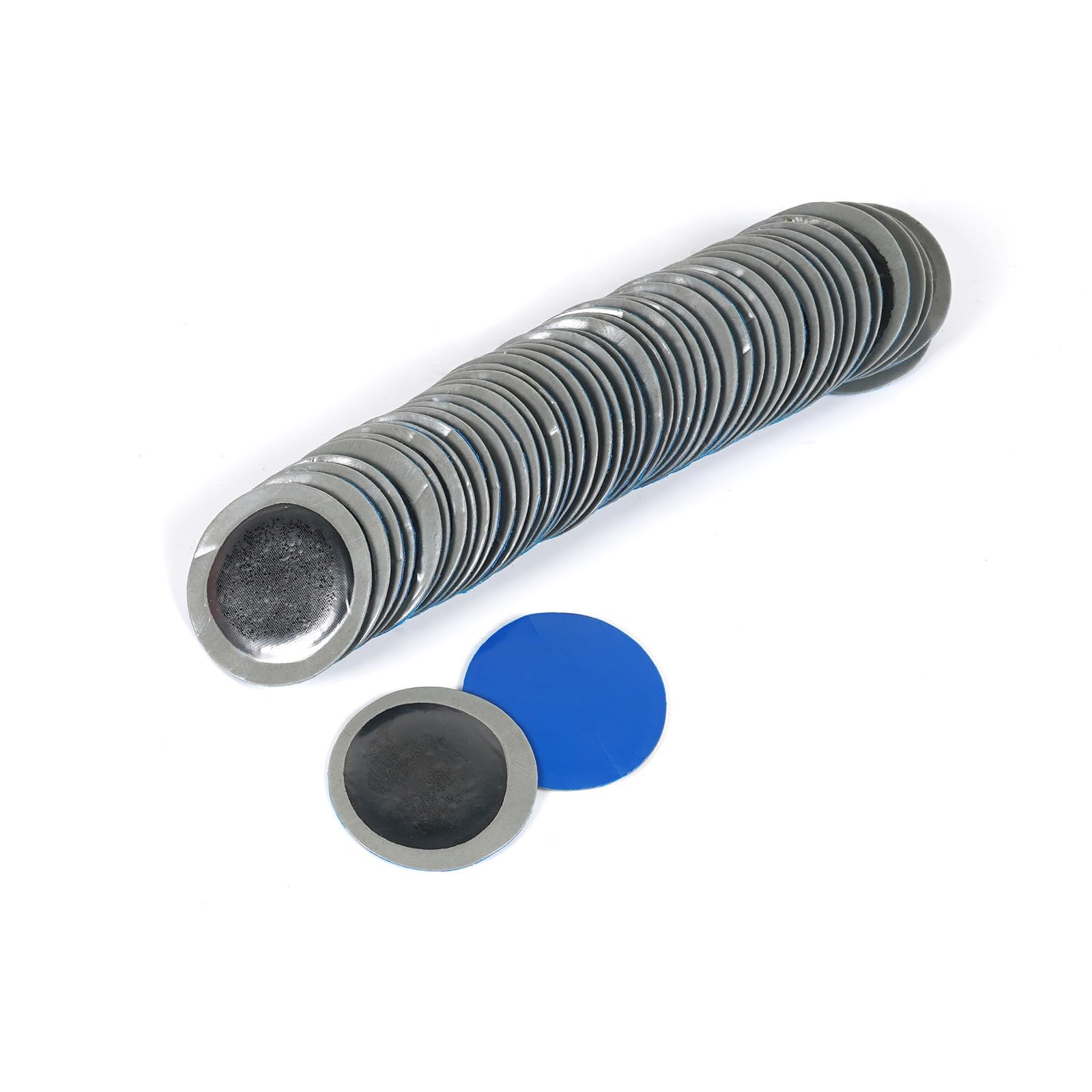 Ricarica per Riparazione Pneumatici per Uso motociclistico e Bici tubeless, Riparazione Rotondi in PU con Barattolo Trasparente per riporre ricambi per Pneumatici tubeless da Viaggio