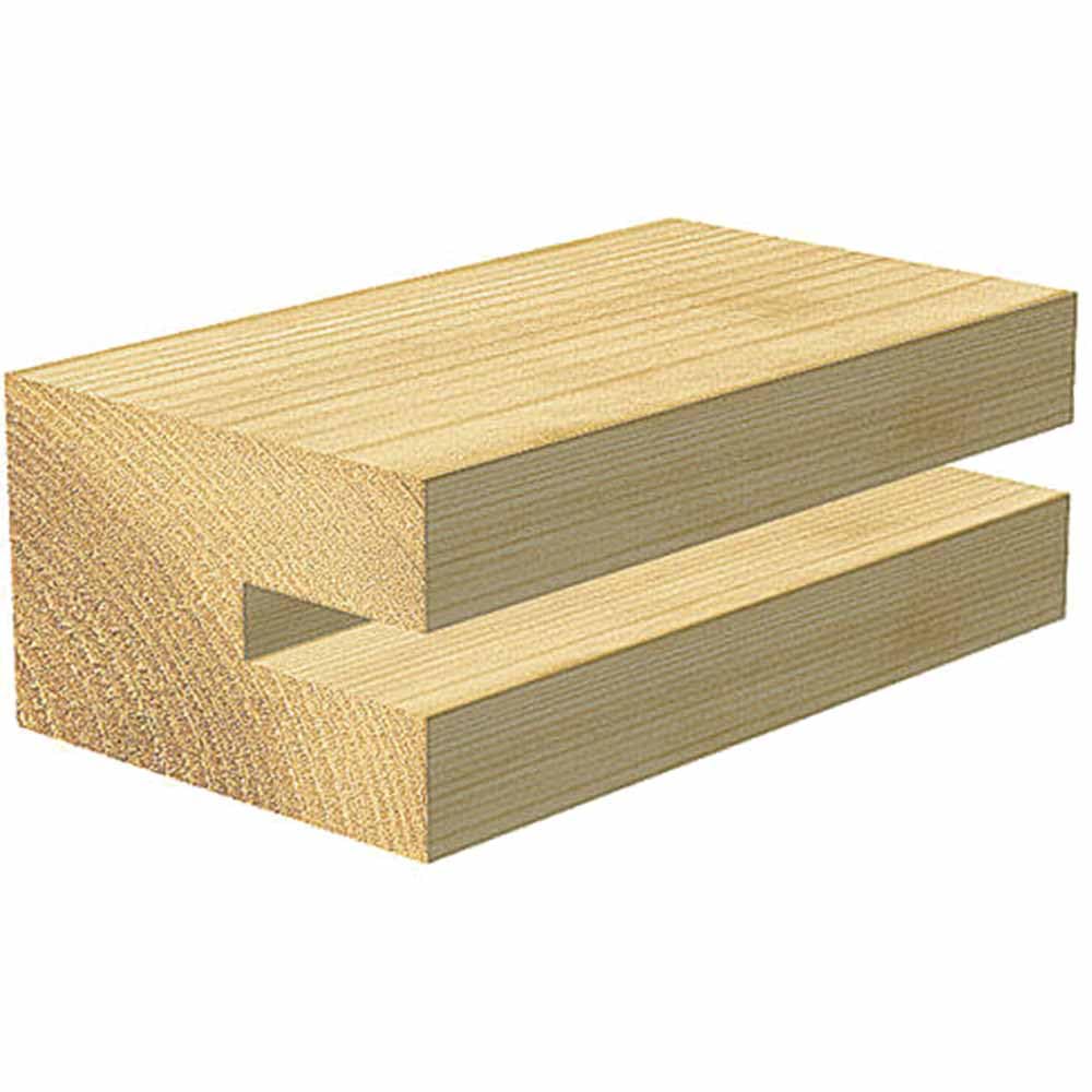 Trend Frez do lamelek z łożyskiem TCT, trzpień 1/2", 4 mm | Frez prowadzący do połączeń lamelkowych: końcówka TCT, długość cięcia 4 mm, trzpień 1/2", rozmiary 0/10/20, C152X1/2TC