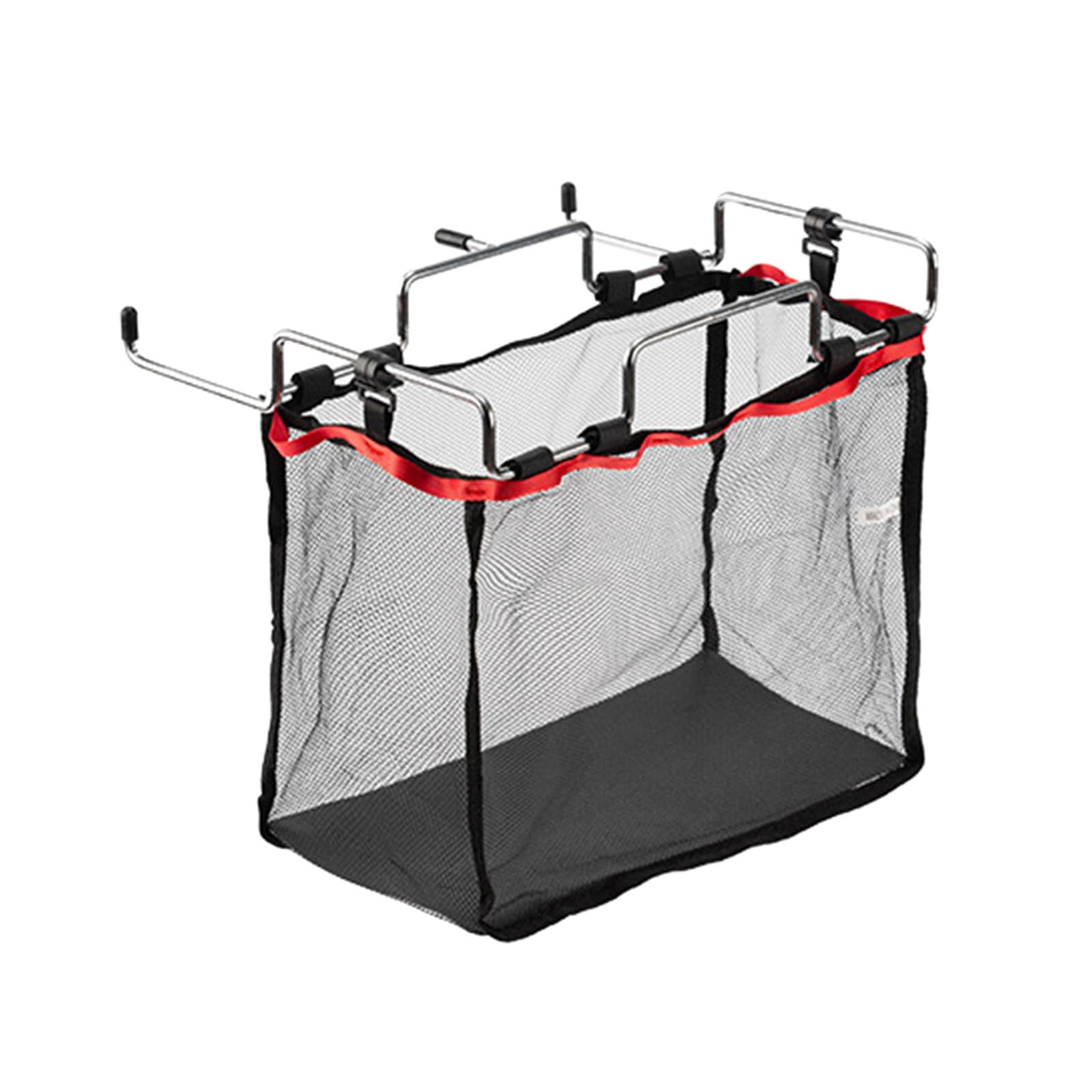 Sbshiouu Folding Table Hanging Rack Table Storage Net Portable Shelf Bag Stuff Meshes for Picnics Outdoor Camping Barbecue Kitchen