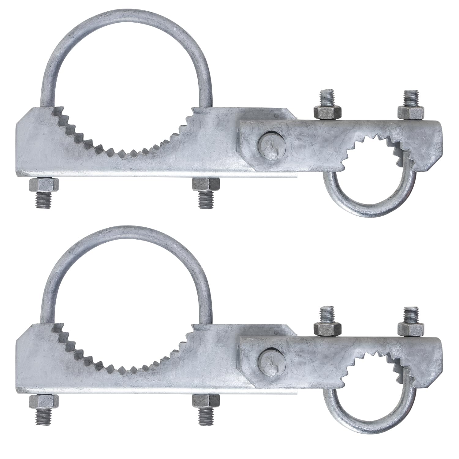 VIVIDA 4 Inch Chain Link Gate Hinge 2-Pack, 180 Degree Gate Hinge
