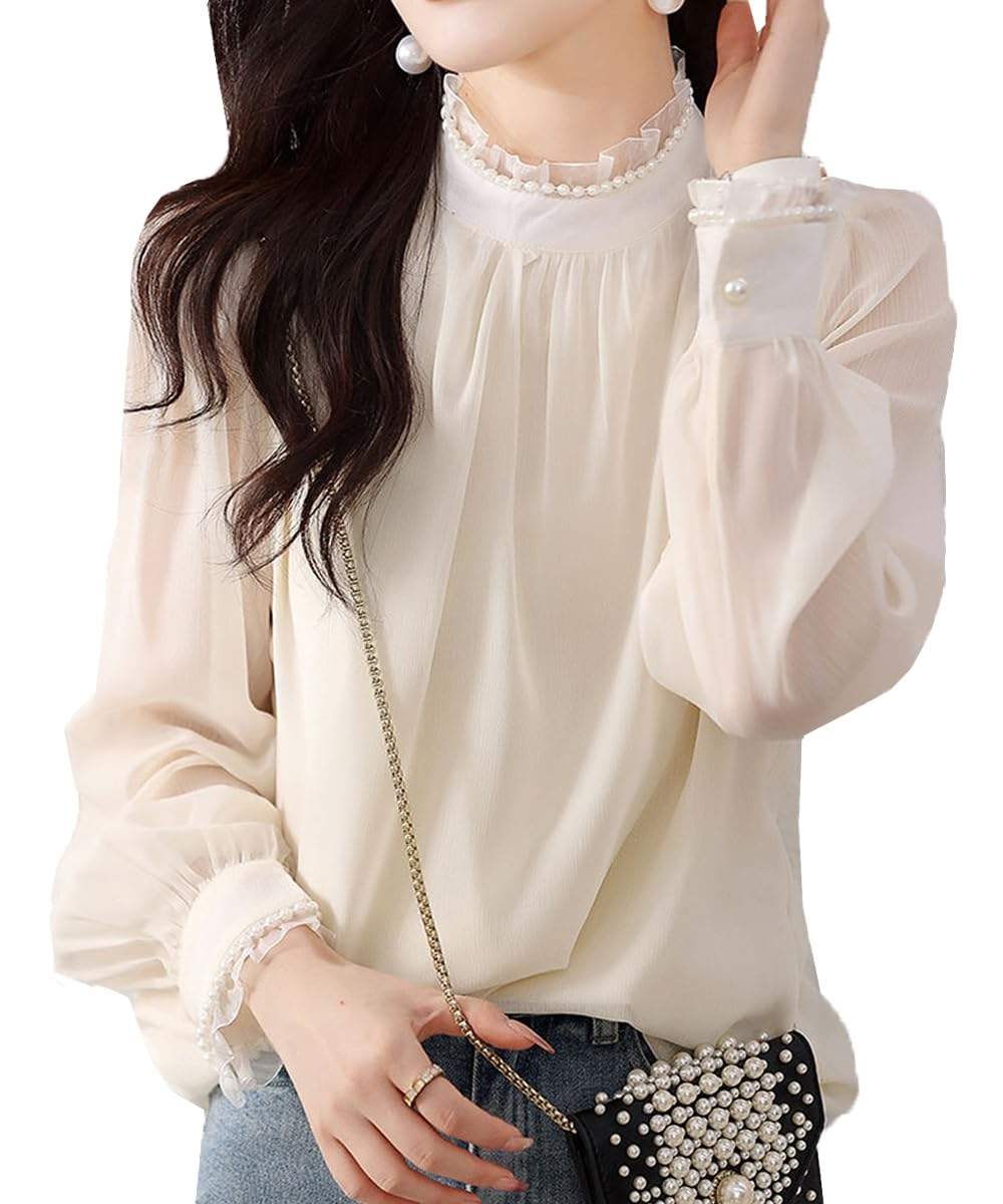 Amazon.co.jp: レディース ブラウス シャツ トップス tシャツ  