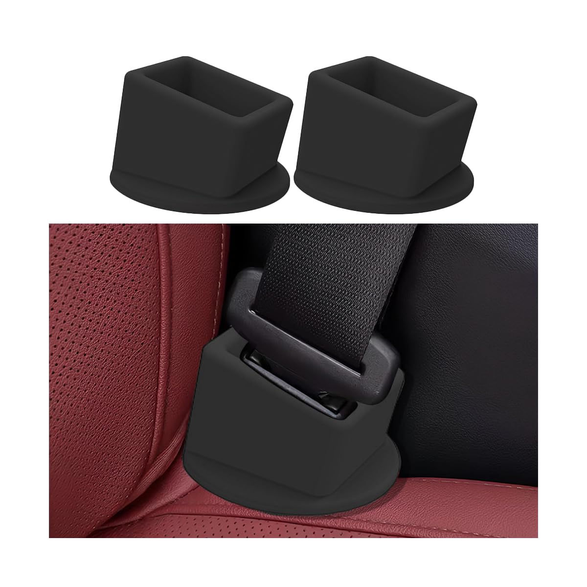 HZEL Car Seat Belt Buckle Holder