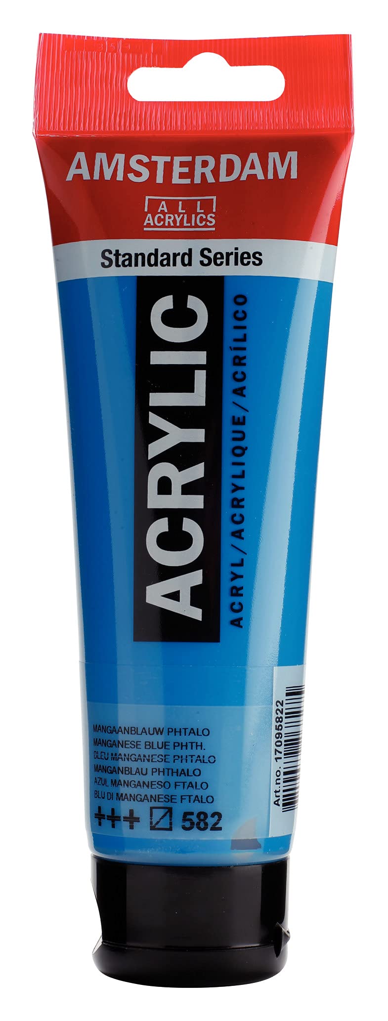 Amsterdam Talens Vernice Acrilica 120 Ml Per Disegno E Arte, Colore: Blu Manganese Ftalico-image