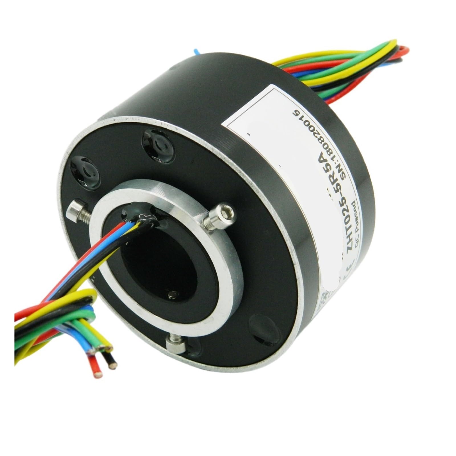 Bague collectrice 100A ZHT025-05 haute puissance pour connectique rotative fluide