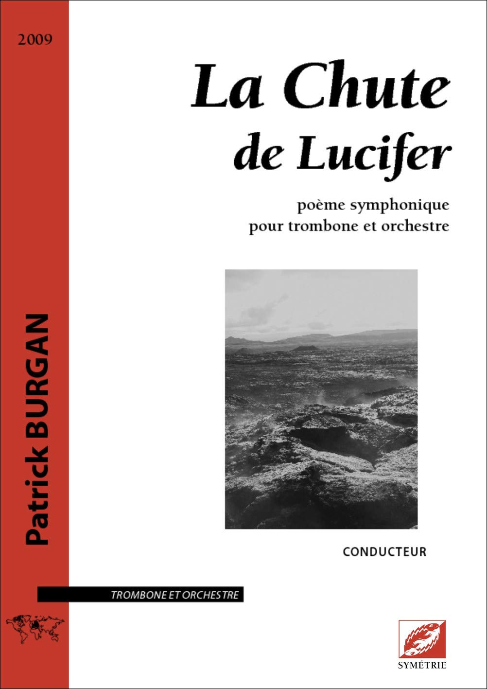 La Chute de Lucifer poème symphonique trombone orchestre conducteur partition