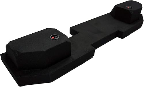 Miniatura 4 de ASC compatible con Dodge Ram QuadCrew Cab Truck DTB-2X12-QUAD-UP 2002-12 con caja de subwoofer dual de 12 pulgadas