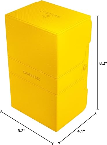 Miniatura 6 de Gamegenic Stronghold 200+ XL - Caja de cubierta convertible | Doble manga | Protector de juego de cartas con cajón de accesorios | Superficie