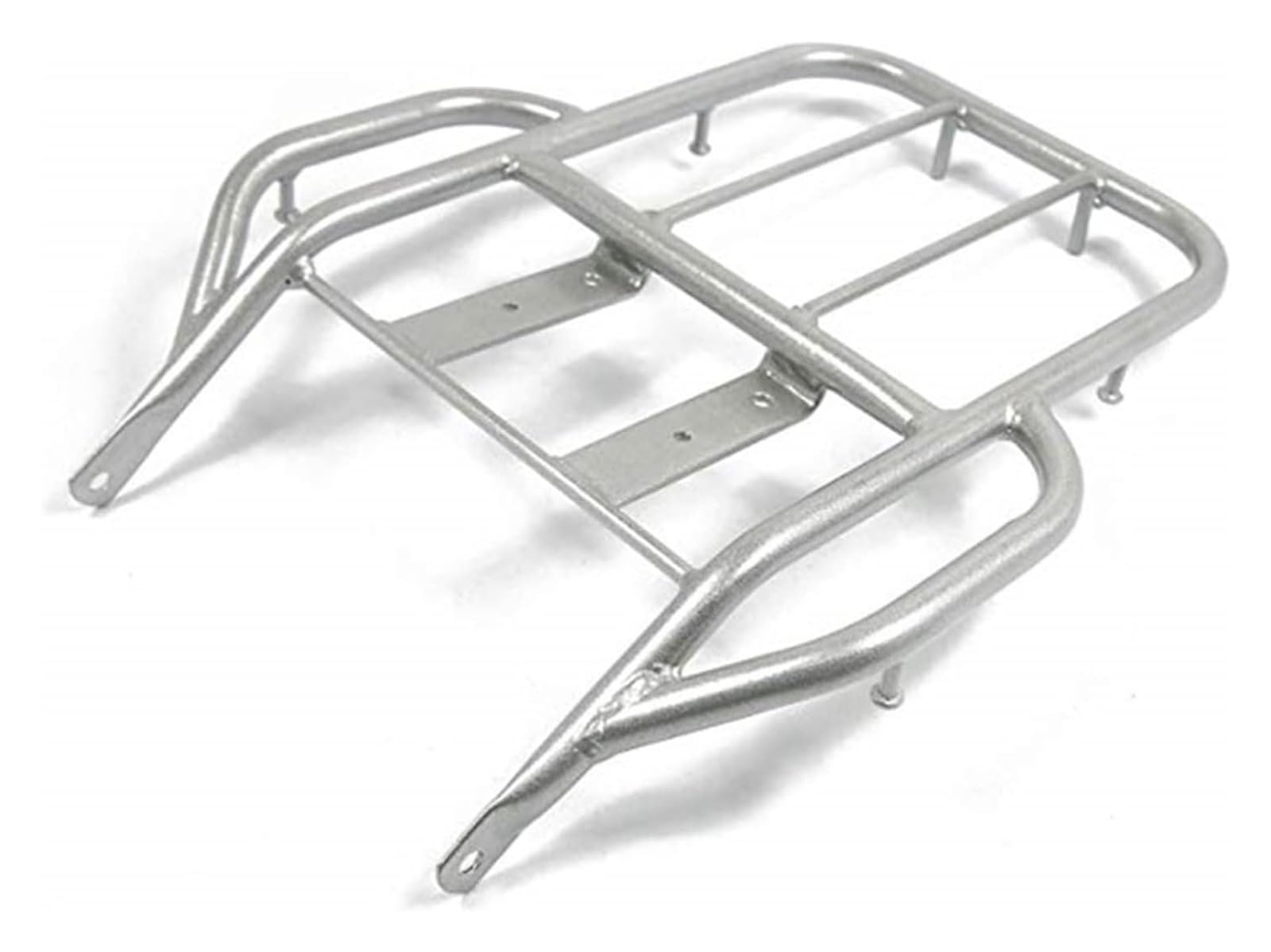 para XR250 XR400 1996-2004 Accesorios para Motocicletas Portaequipajes Trasero Soporte De Montaje para Estante Carga con Empuñadura Portapacchi Moto(Silver)