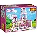 MONING.C Girls Princess Castle Blocks Set 254 Pieces Toys for Girls Building Bricks Construction Toys for Kids Pink Assembly Toy Christmas Birthday Gift Kids Age 6+