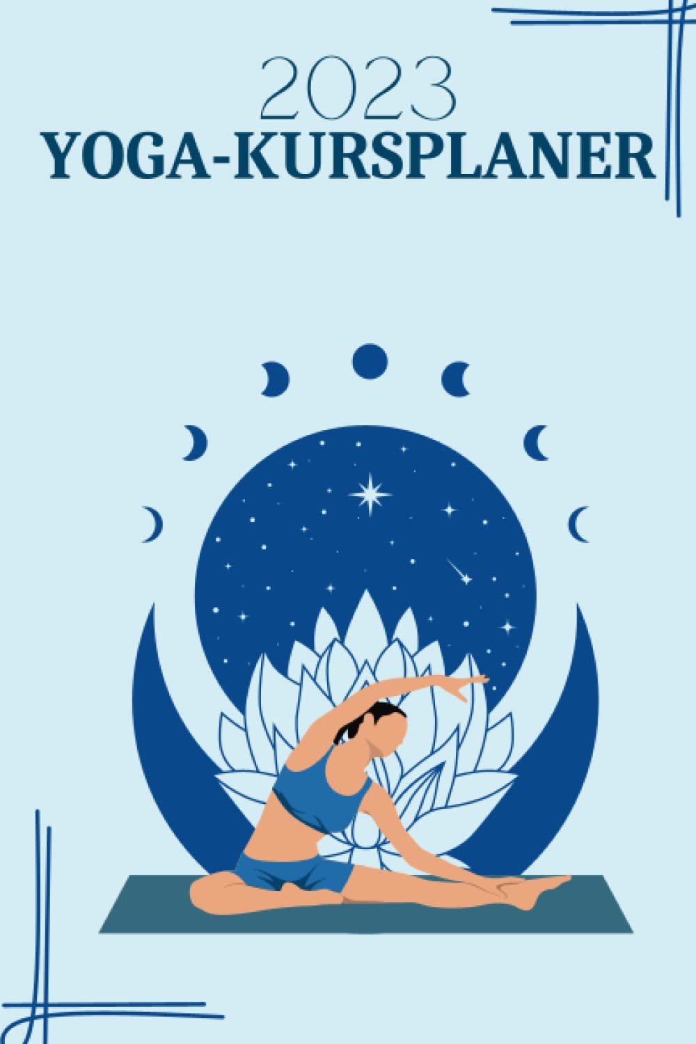 2023 Yoga-Kursplaner: 2023 Yogalehrer-Klassenplaner für Frauen, perfekt, um Yoga-Sequenzen im Auge zu behalten. Geschenk für Yoga-Liebhaber