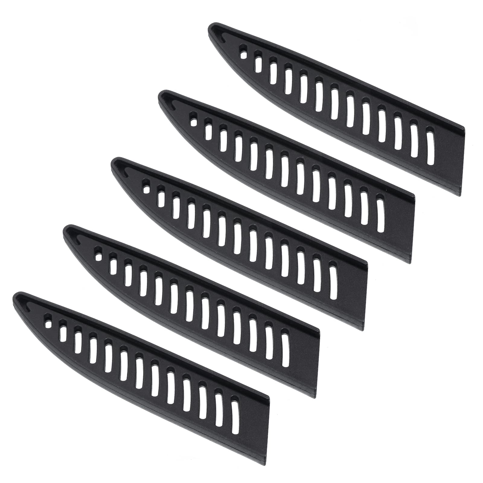 Manchon de protection pour couteau utilitaire PATIKIL 5 pcs noir 12,7 cm