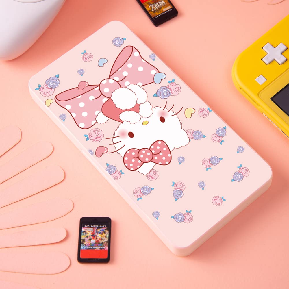 PERFECTSIGHT Carina valigetta da gioco per Switch, OLED e Lite con 24 slot per carte da gioco