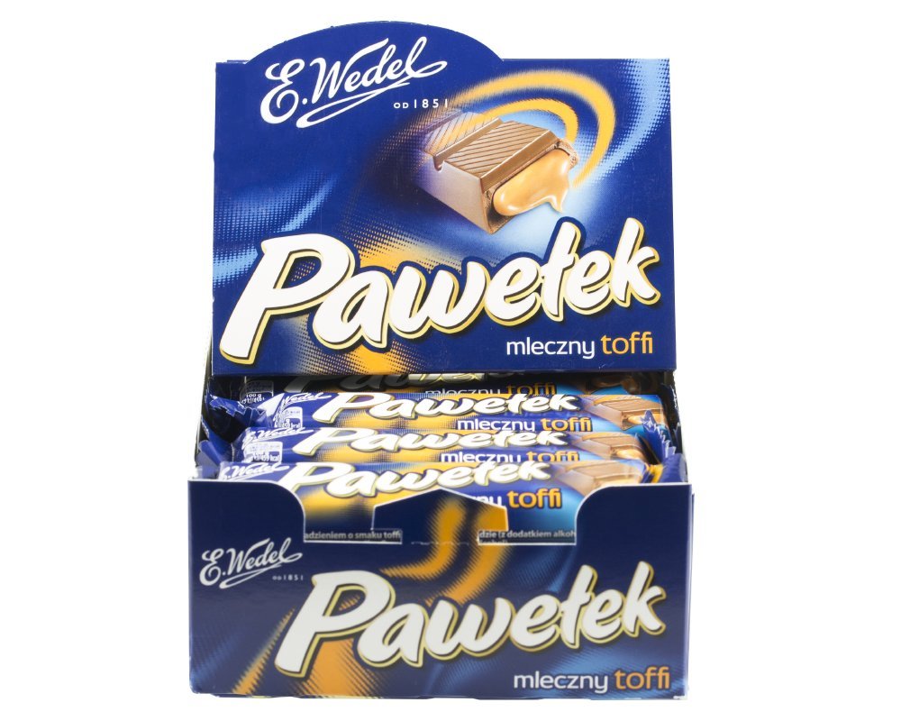 E. Wedel Pawelek Toffi-Riegel 24x45g