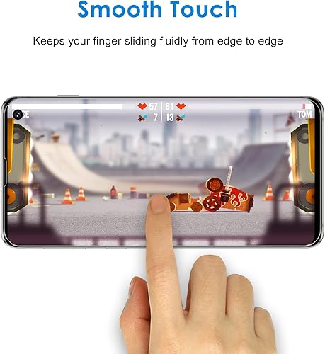 Miniatura 6 de JETech Protector de pantalla para Samsung Galaxy S10, película TPU Ultra HD, compatible con fundas, paquete de 2