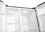 GEDTECH Réfrigérateur multi-portes GSBS510BL 510L (324L + 181L) - Distributeur d'eau - Noir - 12