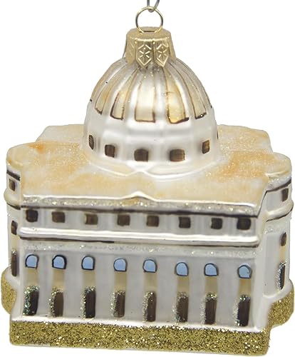 Miniatura 11 de Adornos de cristal soplado CDL de 3" en forma de perro para árbol de Navidad (3", Cocker Spaniel G03)