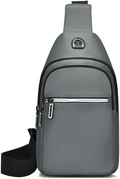 Bum Bag Men's Oxford Cloth Chest Bag, Crossbody Shoulder Backpack, Sports Waist -blue