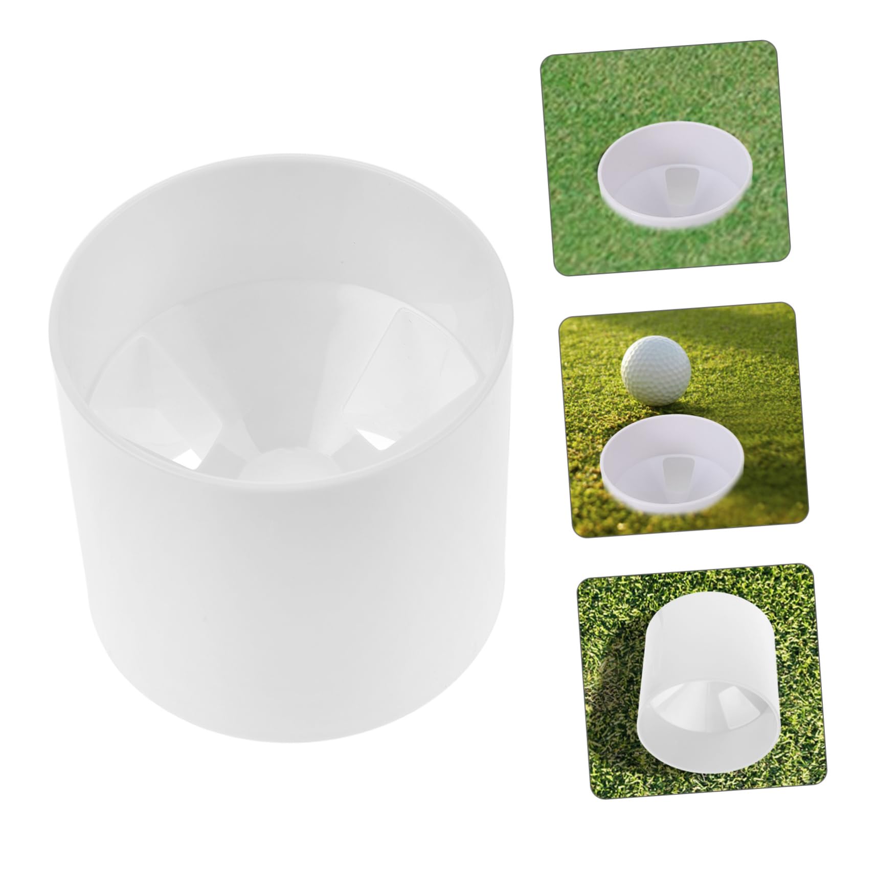 BRIGHTFUFU Outdoor Golf Putting Cup Holder Durable Golf Hole Cup Tool for Putting Lightweight and Portable