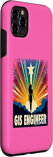 Miniatura 3 de iPhone 11 Pro Max GIS Engineer Funny Female Hero Job Women Case