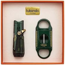 Lubinski Yeni Seri  akmak Ve Kesici Puro Seti Ye il