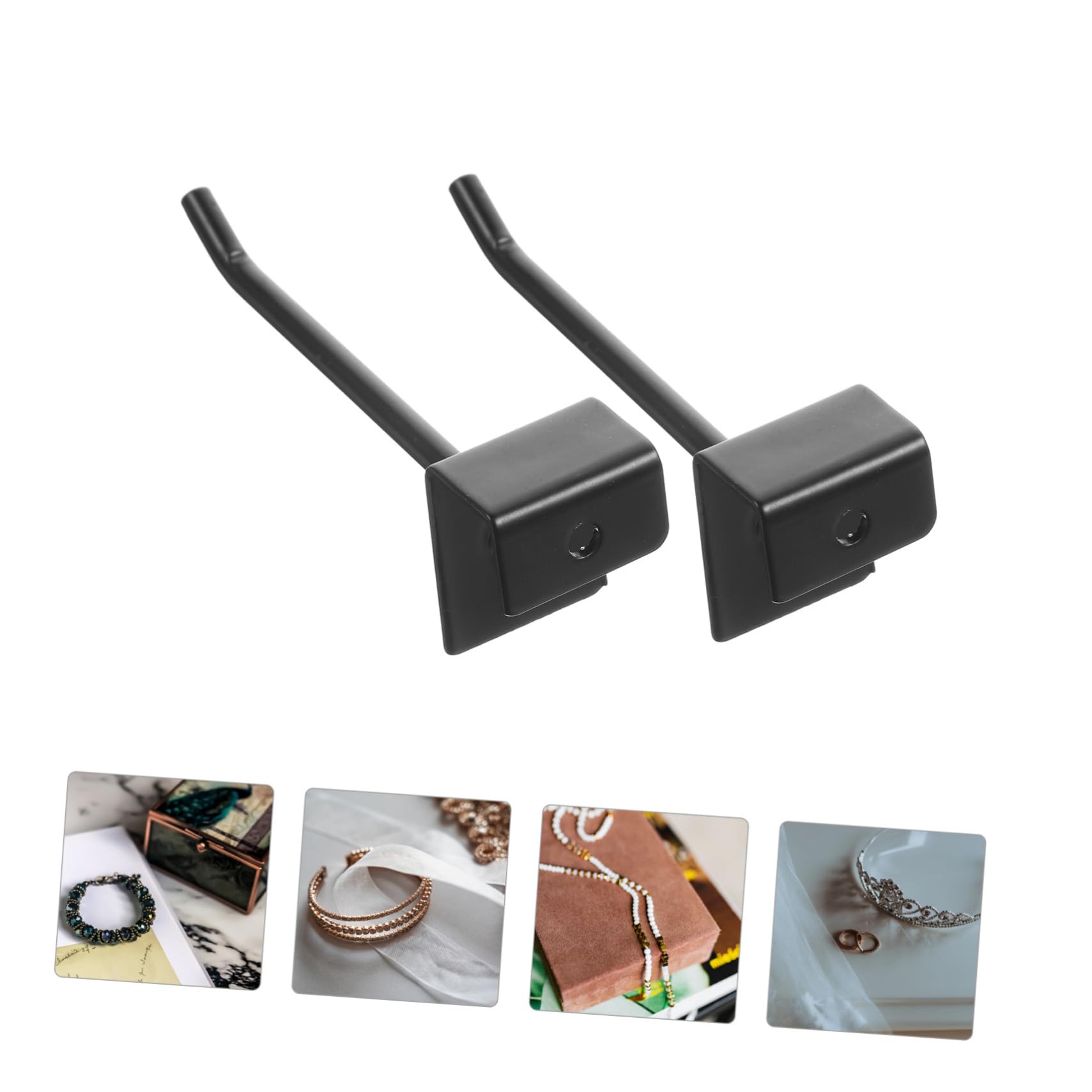32pezzi Ganci in Ferro Per Pannelli Forati Ganci Per Scaffali Organizzazione Per Garage e Casa