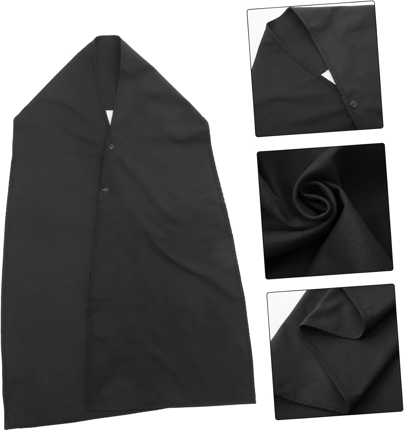 Polyester Adult Bibs for Women Soft Comfortable Scarf Dining Protector