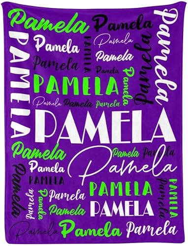 Miniatura 8 de Customization of lover Manta personalizada con nombre para adultos y niños, manta de franela personalizada (30 x 40 pulgadas, opción 07)