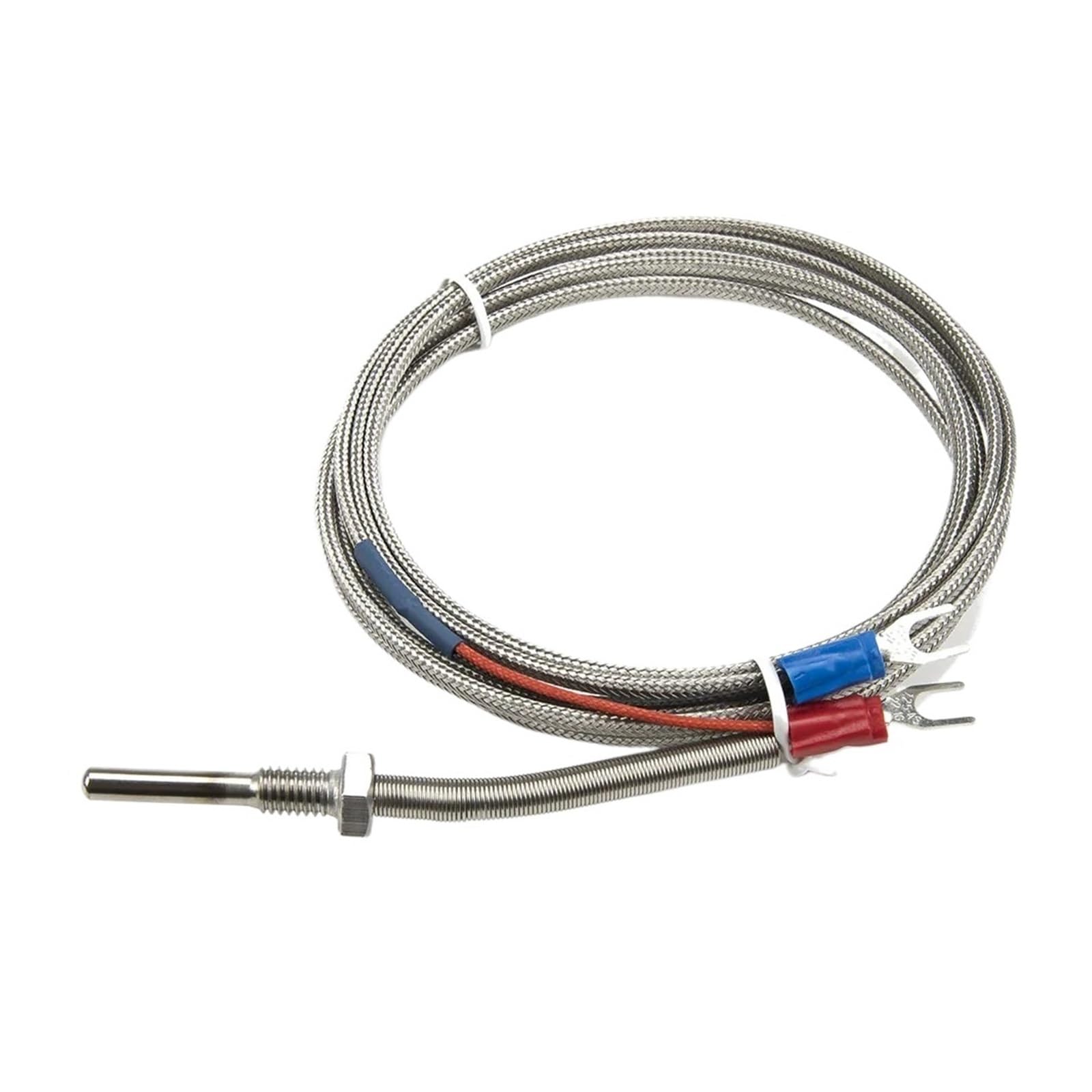 K-Typ 30 mm Sondenlänge 2 m Kabel Thermoelement-Temperatursensor(PT 1 8)
