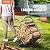VEVOR Firewood Log Cart, 250 lbs Load Capacity, Outdoor and Indoor Wood Rack Storage Mover with Pneumatic Rubber Wheels, Heavy Duty Steel Dolly Hauler, Firewood Carrier for Fireplace, Fire Pit, Black