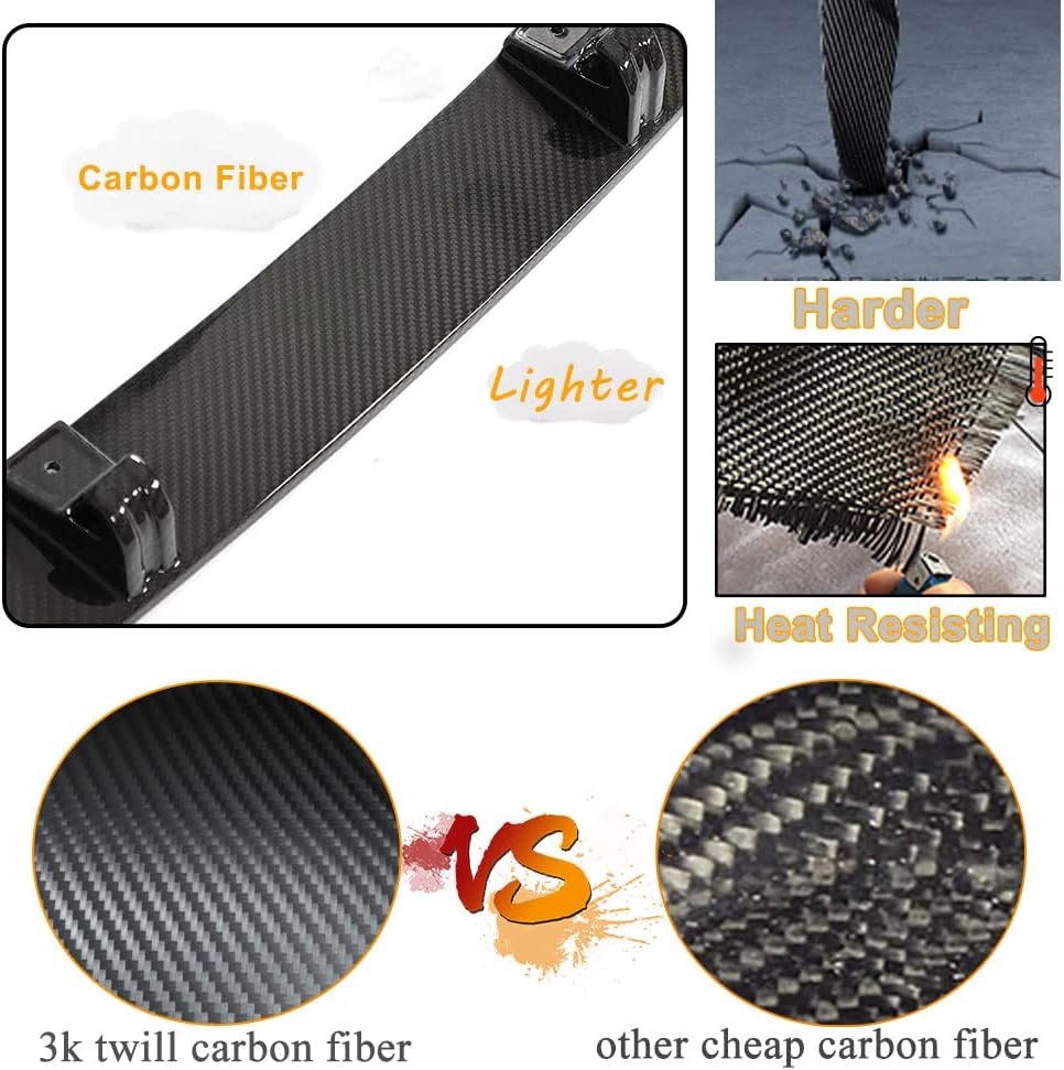 Dry Carbon Fiber Front Bumper Lip for Audi S3 8Y Sedan 4-Door Front Chin Spoiler Splitter Protector Factory Outlet