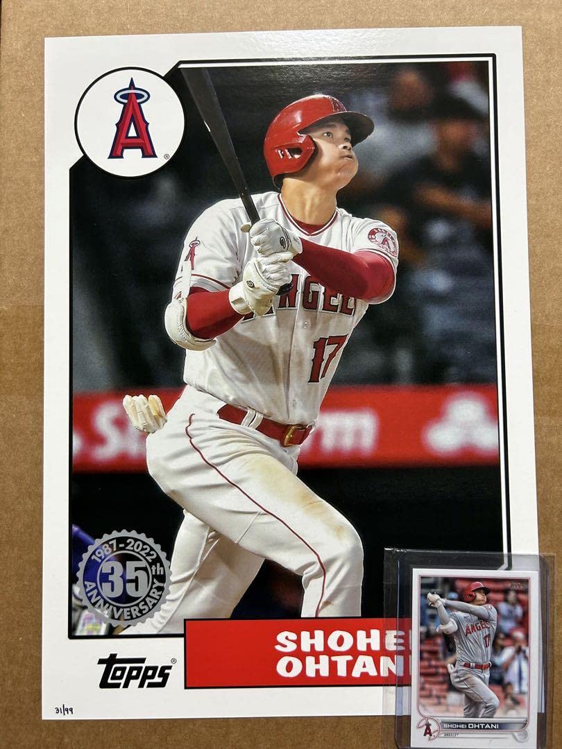 Amazon | 99枚 topps 大谷翔平 ポスター | アイドル・芸能人グッズ 通販