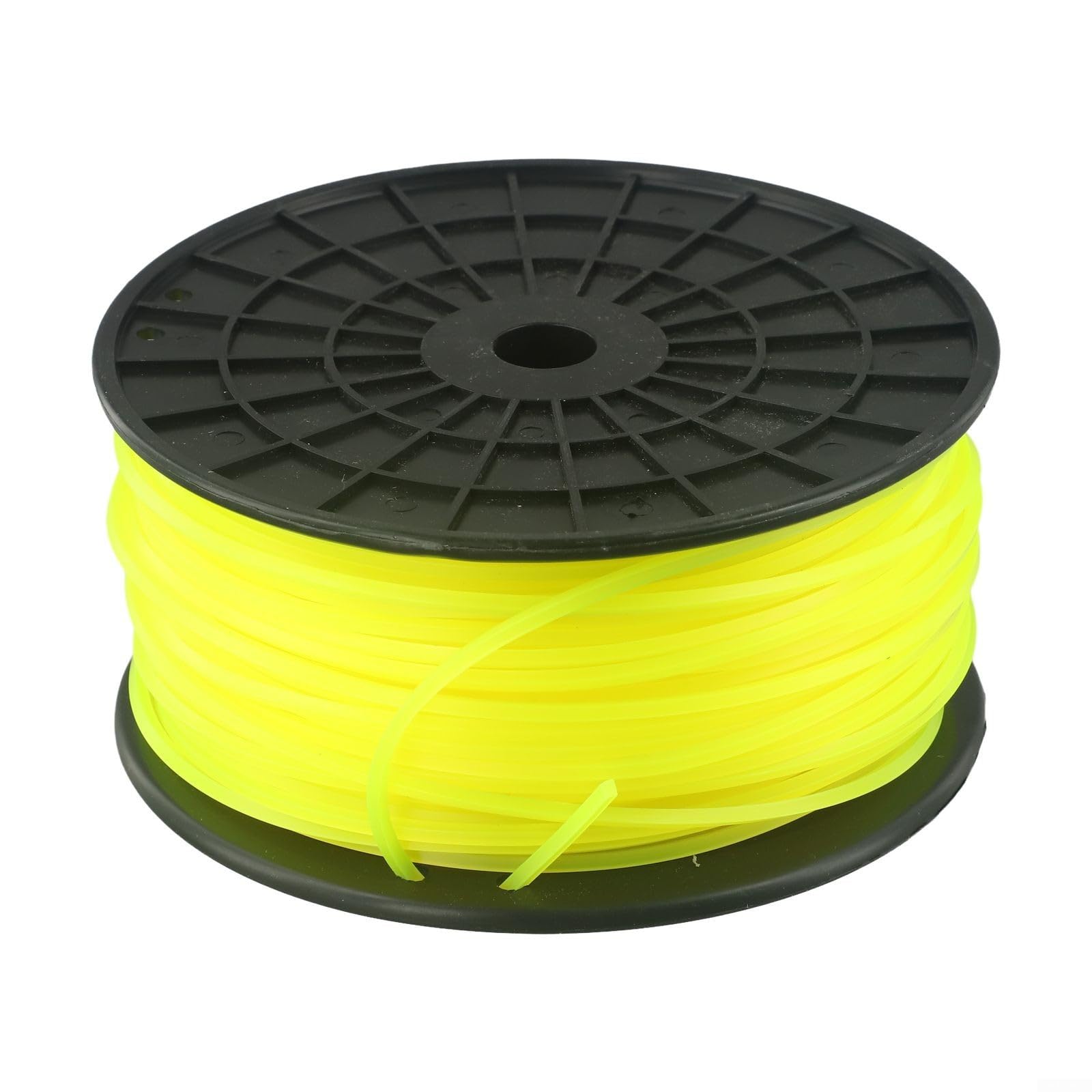 Fil de débroussailleuse de 3 mm, longueur de 100 m, compatible avec débroussailleuse, construction en nylon robuste