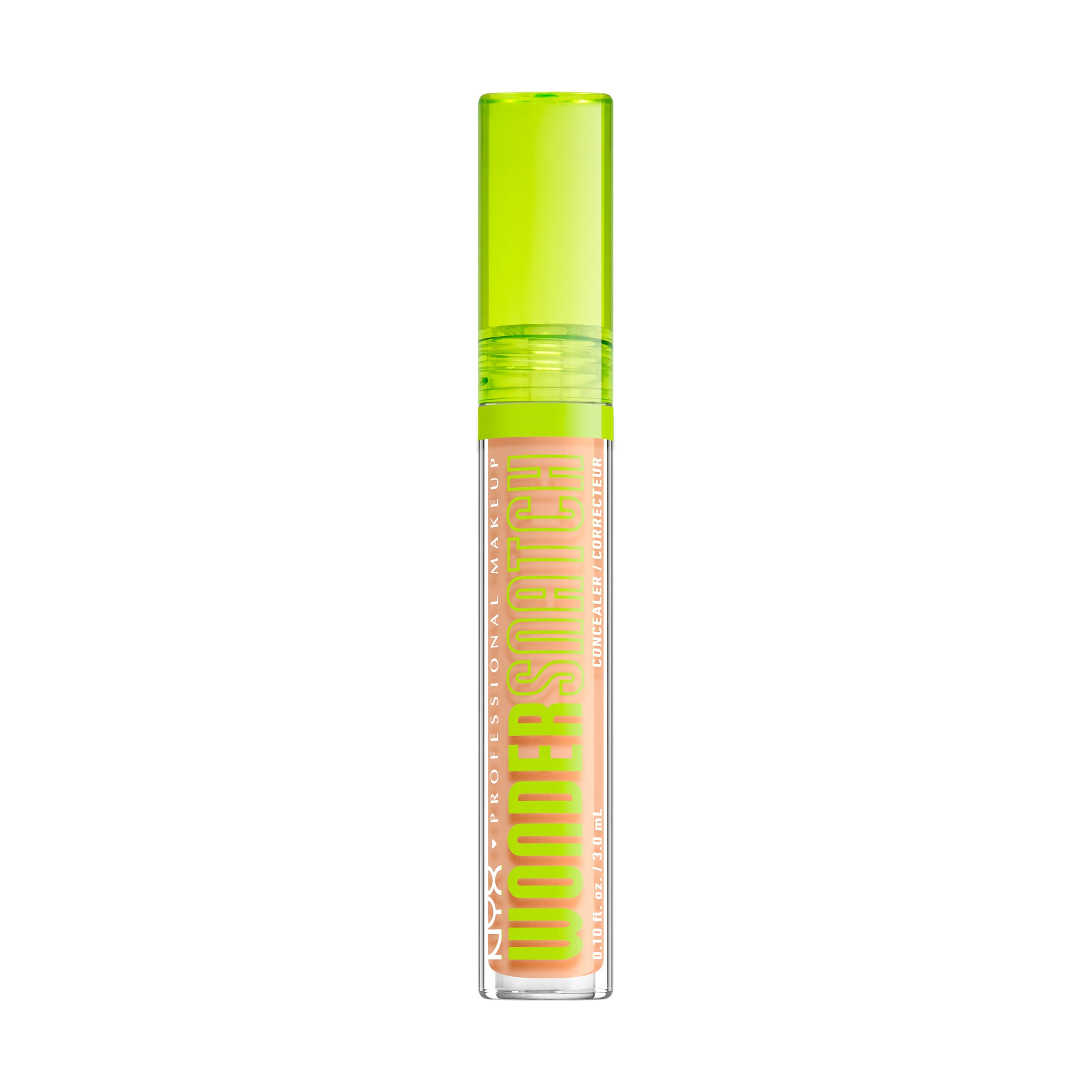 NYX Professional Makeup Wonder Snatch 4 in 1 Concealer, Liquid Concealer, Highlighter, Contour & Sculptor, Up to 24h Hydration Full Coverage, Waterproof Wear, Shade: Fair