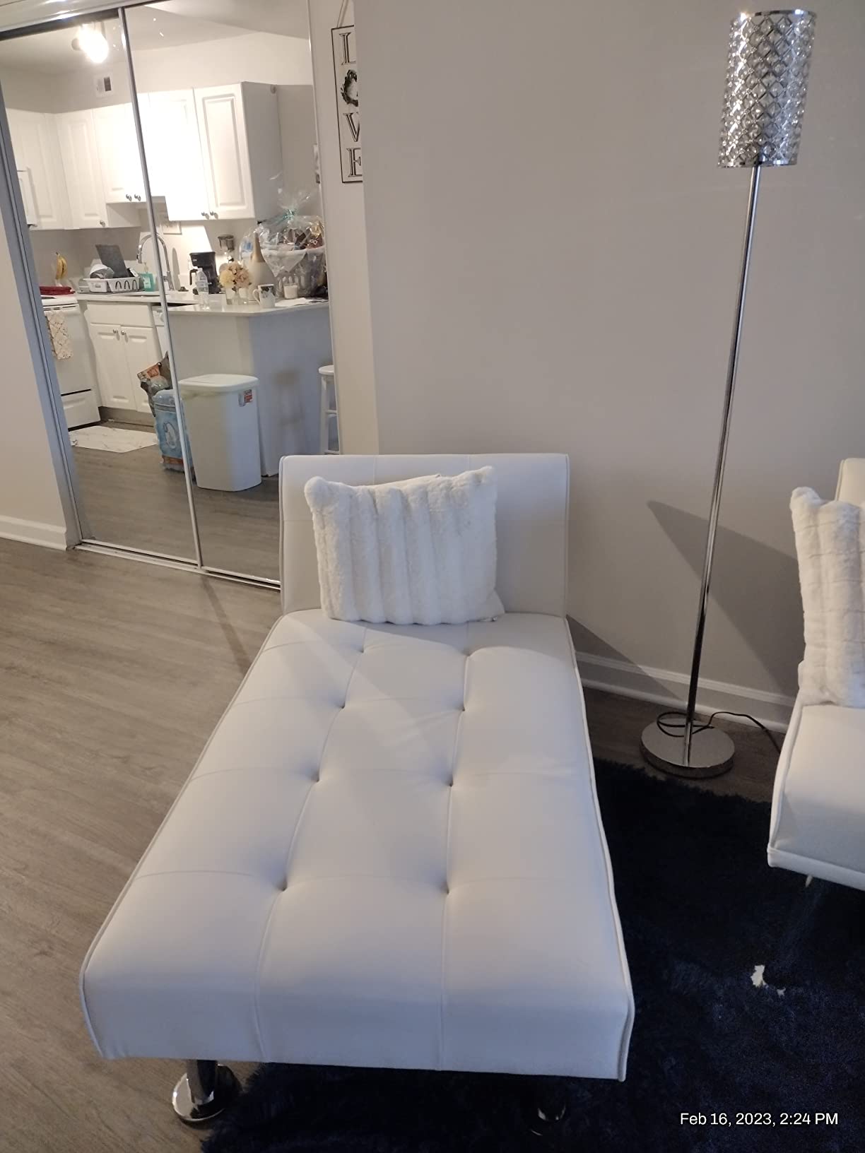 30/mo Finance Yaheetech Faux Leather Sectional Sofa Couch Sectional Living Room Furniture Set