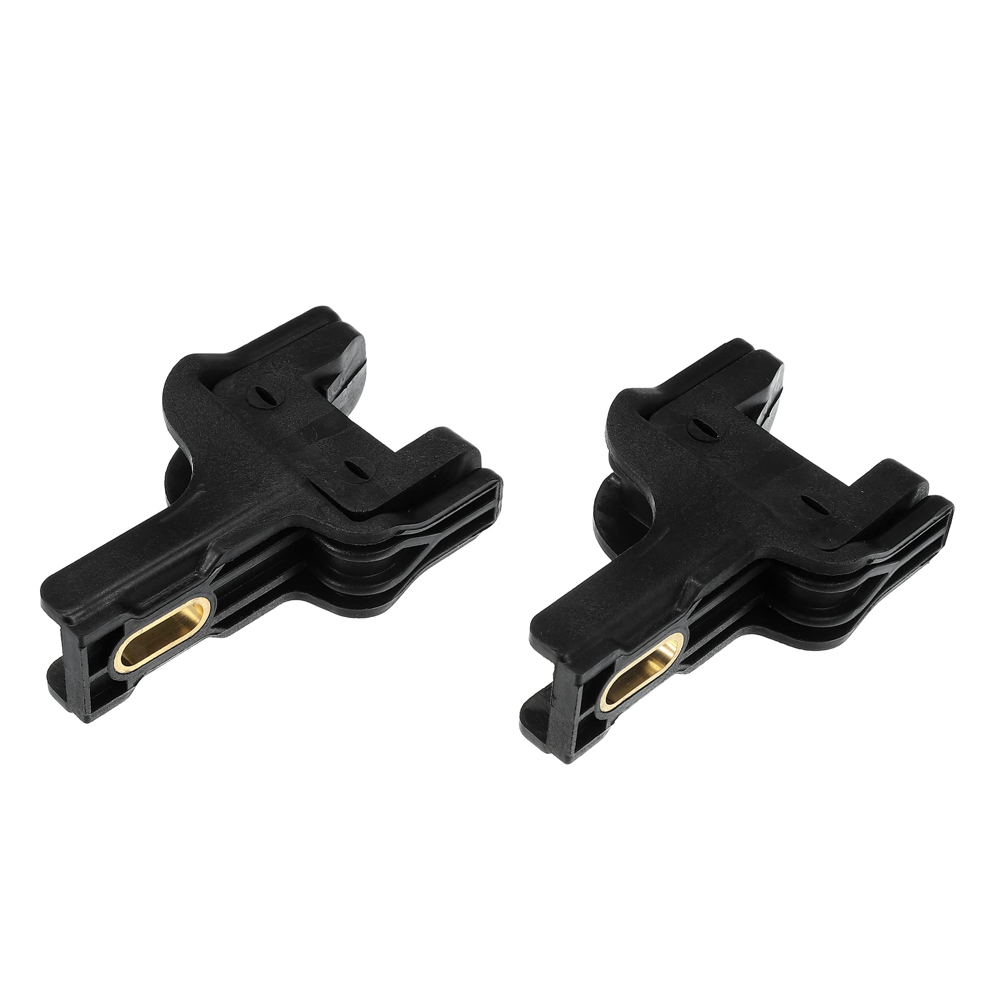 2pcs Black Upper Radiator Isolator Left and Right for Chrysler 300 for Dodge Magnum Charger Radiator Support Bracket Replacement 4596474AD 04596474AD