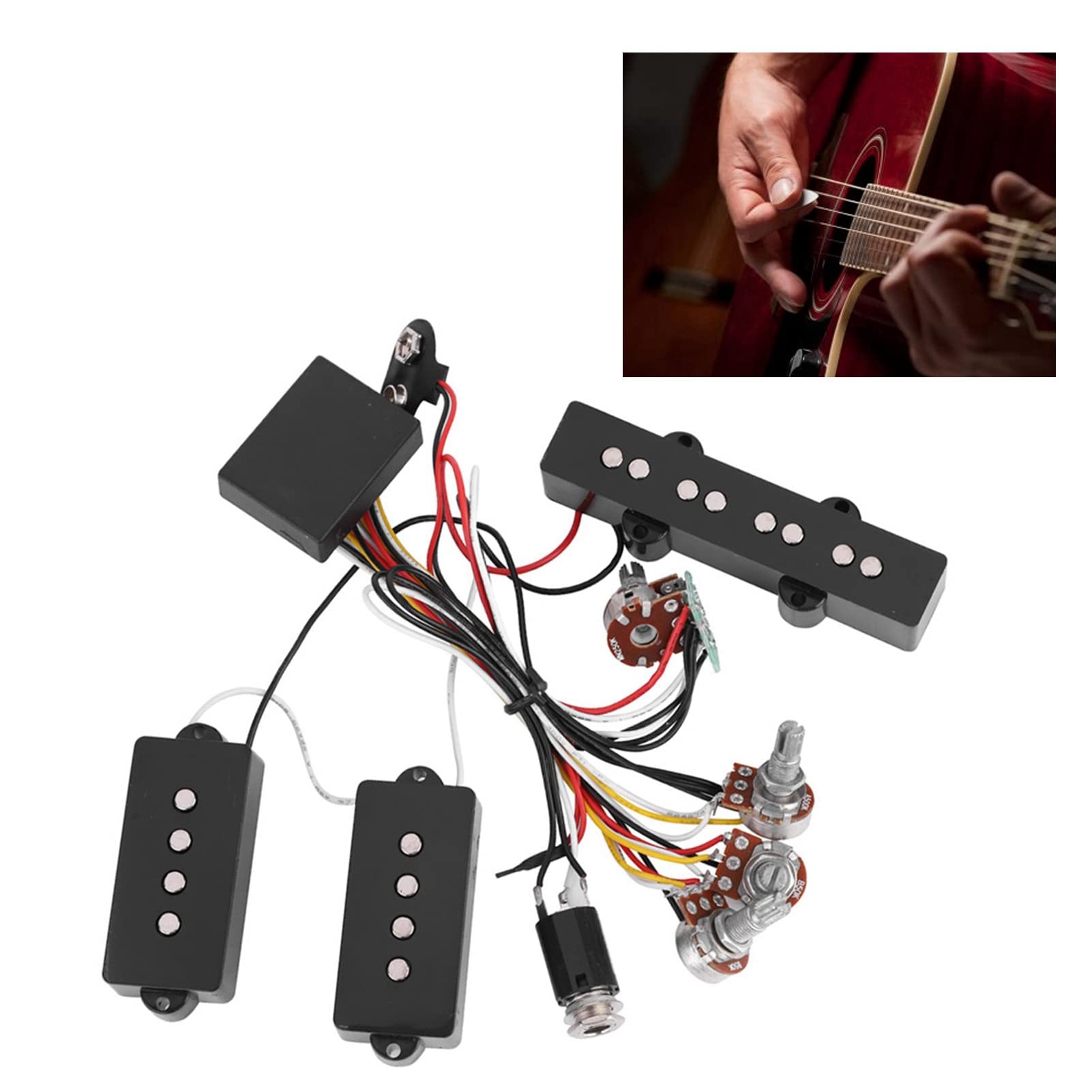Amazon.com: Preamp Circuit Board DIY Bass Preamp Kit Bass