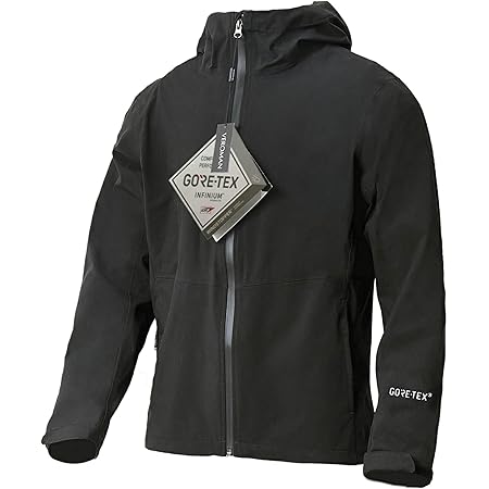 Amazon Co Jp U Betto メンズ ゴアテックス ジャケット 釣りウェア フィッシングジャケット 防水 通気 帽子付き 釣り フィッシング 登山 ハイキング アウトドア ブラック 2xlサイズ スポーツ アウトドア