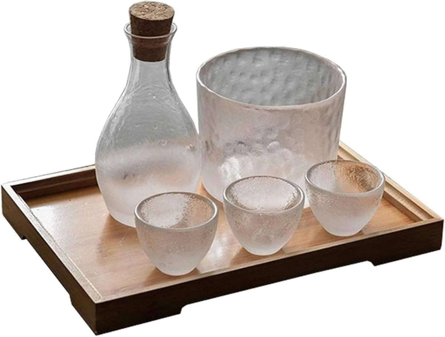 Runsweatクーラーグラスセット和風ワインドリー耐熱ガラス [並行輸入品]