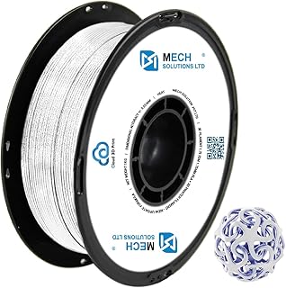MechSolLtd 1.75mm 3D PLA Printer Filament for all types of FDM 3D printers with 100% Virgin Raw Material- Tangle-free PLA Pro Filament with low printing temperature & dimensional accuracy of +/- 0.03 mm- 1kg Spool with balanced moisture & strong adhesion to ensure proper 3d model printing