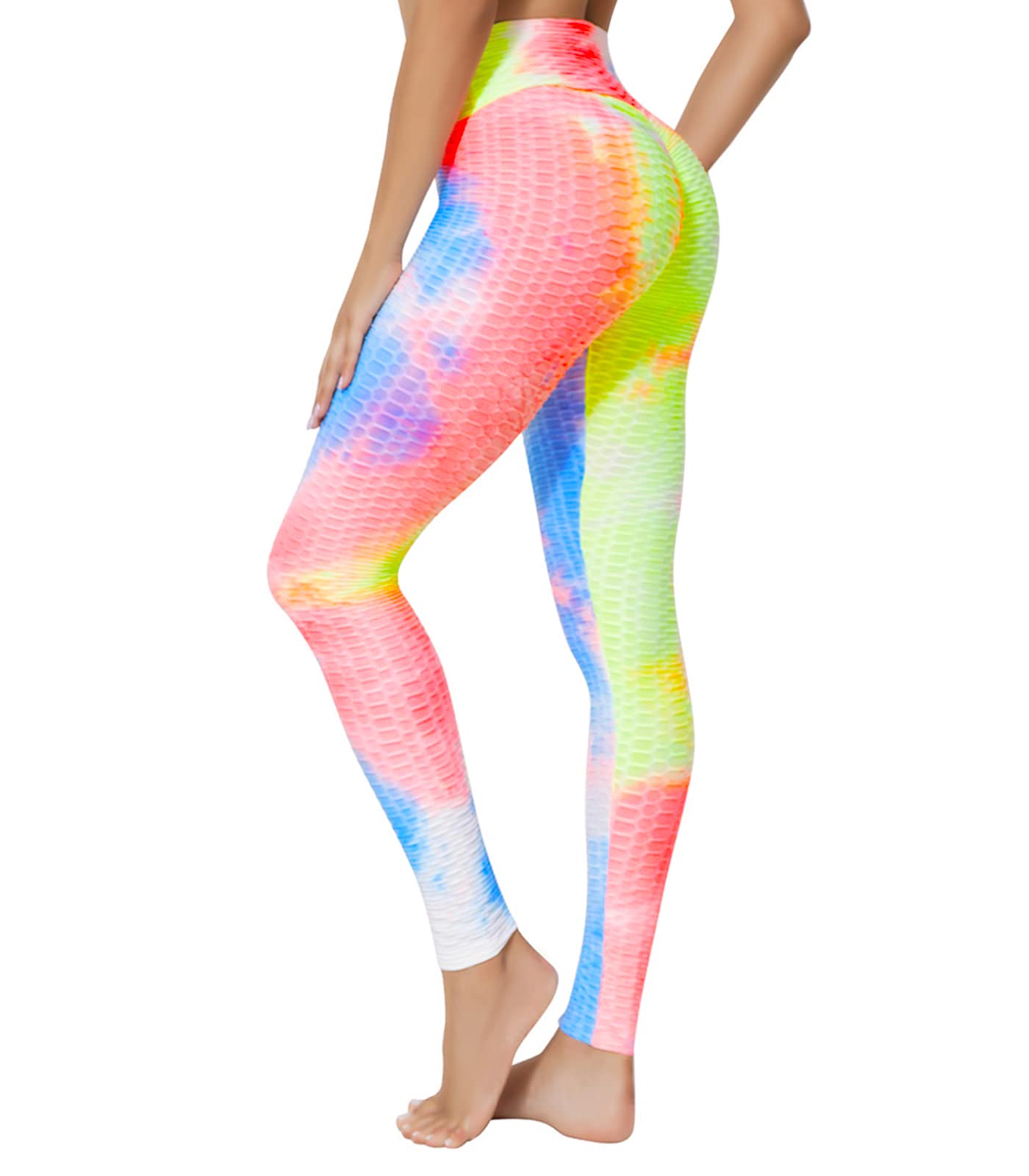 ViCherub Scrunch Butt Lifting Workout Leggings for Women High Waisted Yoga Pants Tummy Control Gym Booty Textured Tights