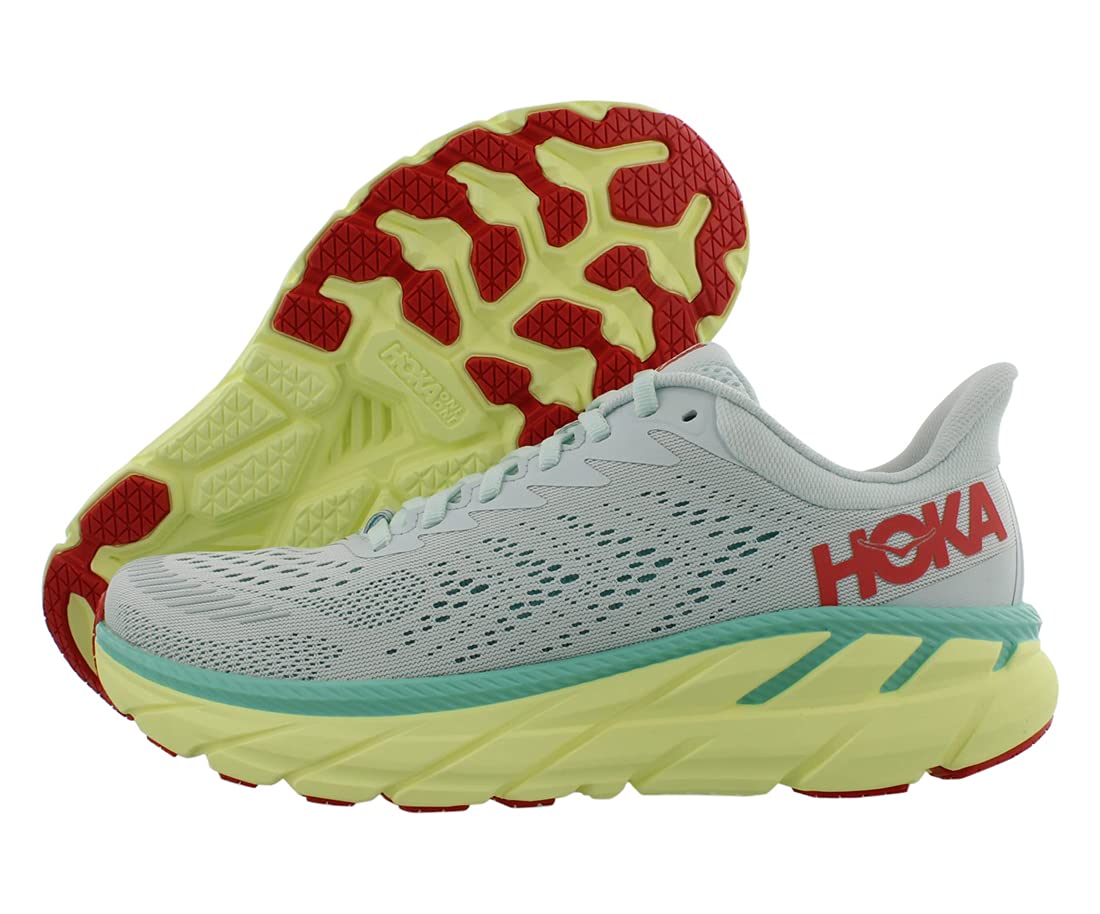 Hoka One One Womens Clifton Textile Synthetic Trainers