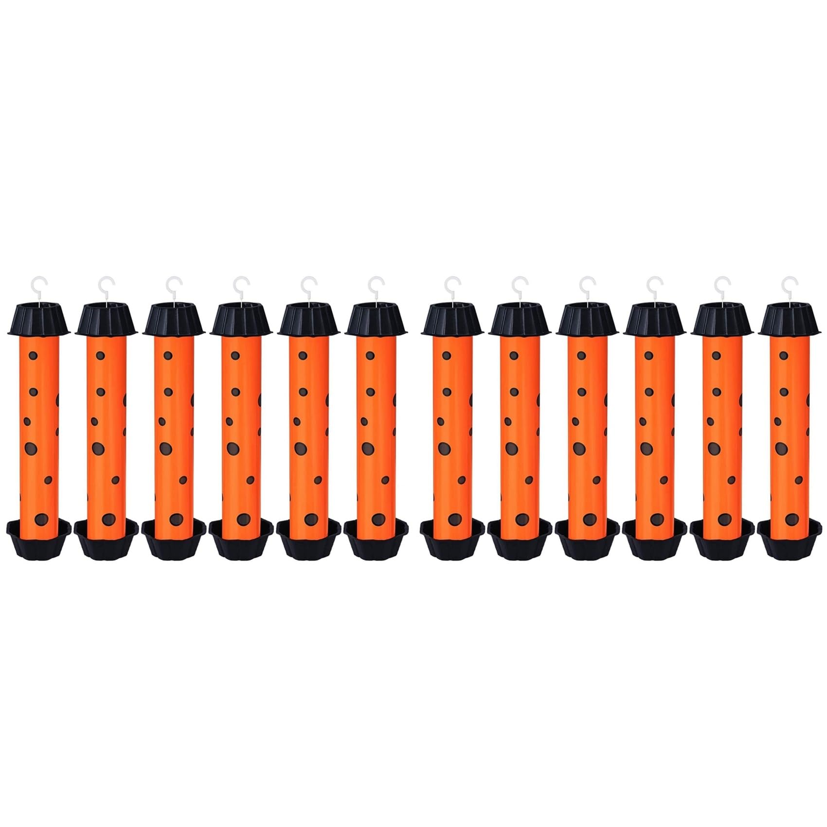 Aundhegrtt 12 PCS Fruit Trap Indoor and Outdoor Sticky Fly Catcher Fly Paper Mosquito Stick Fly Mosquito Bait Roll