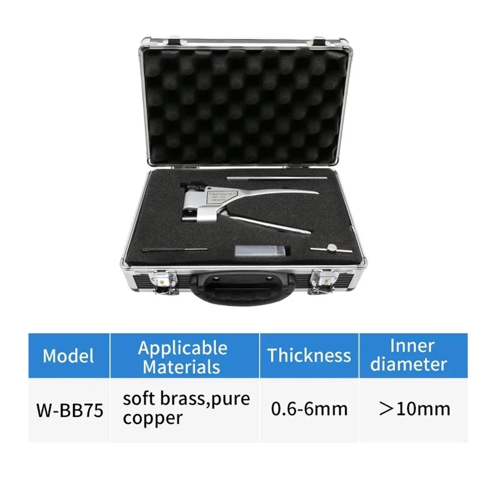 Webster przenośny tester twardości W-20 do metalu, mierzy twardość stopów aluminium o grubości 0,6-6 mm, durometr do dokładnego pomiaru twardości