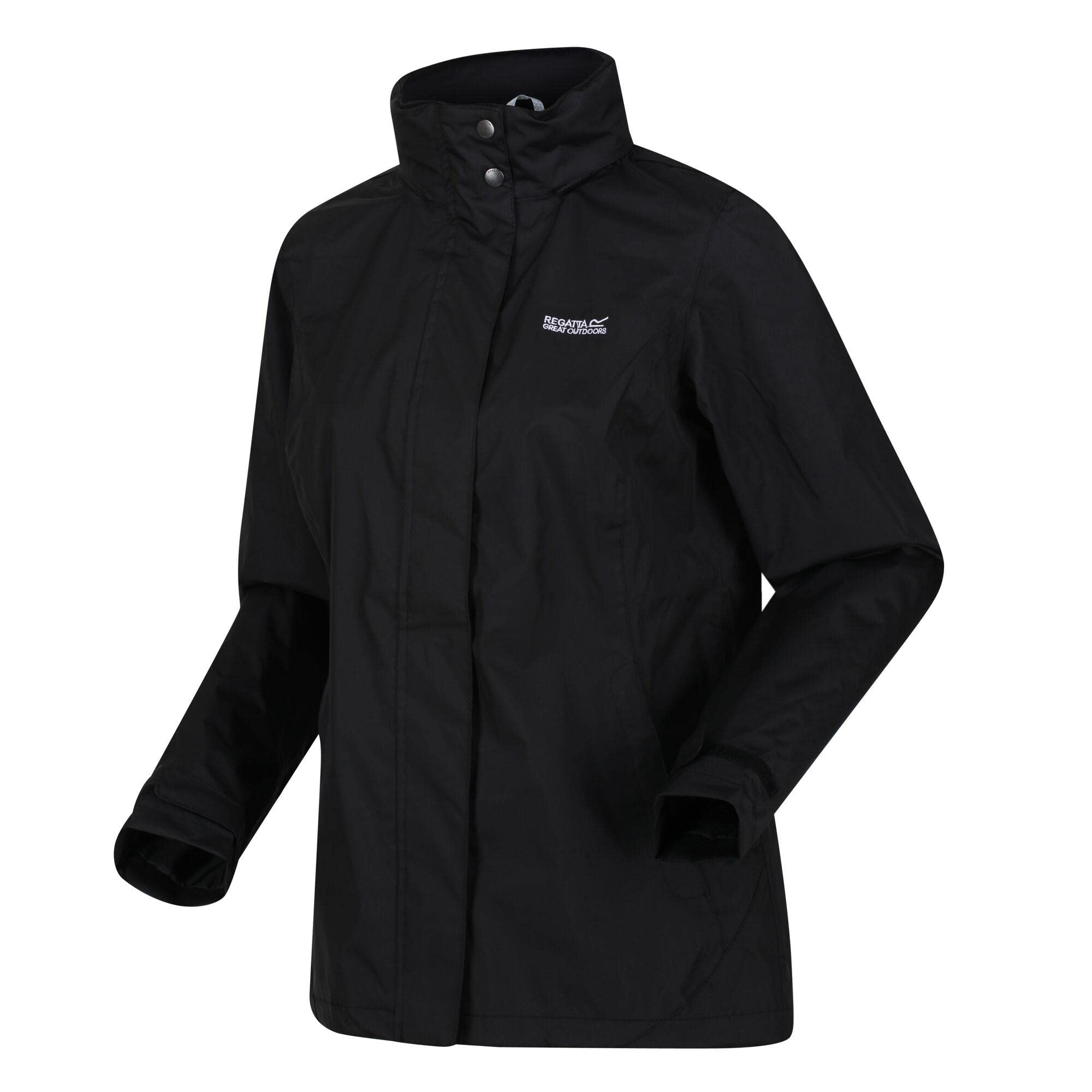 Regatta Women's Jackets Waterproof Shell, Black, 18