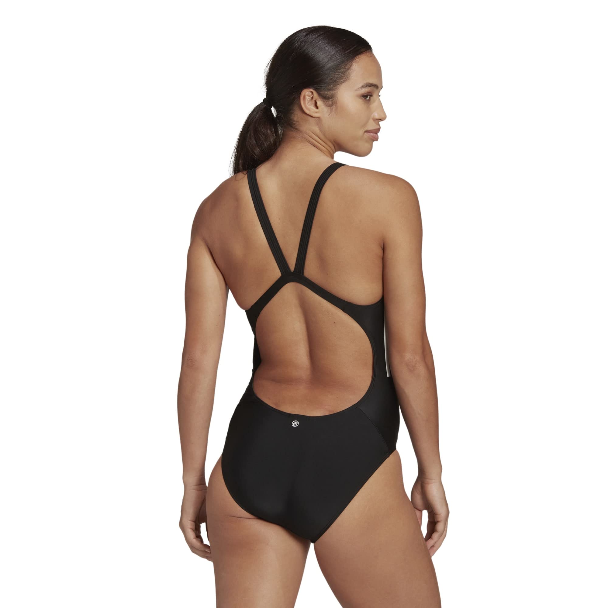 adidas Mid 3-Stripes Swimsuit Guardia
