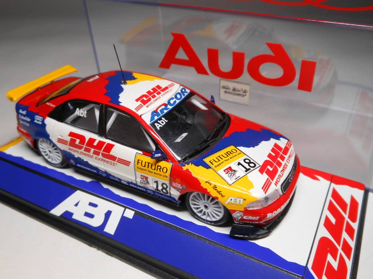 Amazon.co.jp: ミニチャンプス 1/43 アウディ A4 STWカップ（ドイツ