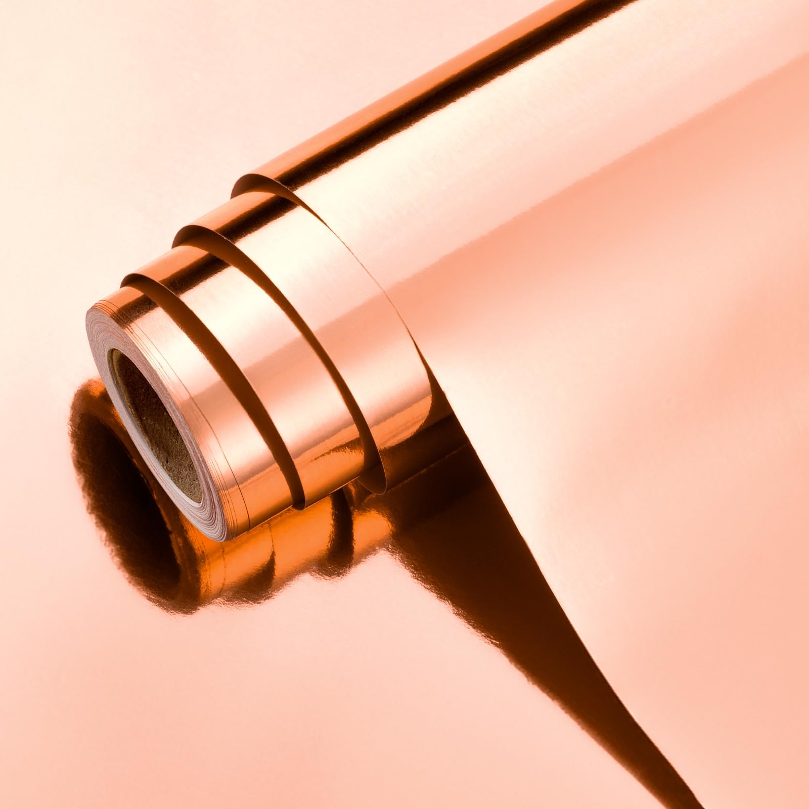 Amazon.com: MAYPLUSS Rose Gold Metallic Wrapping Paper Jumbo Roll