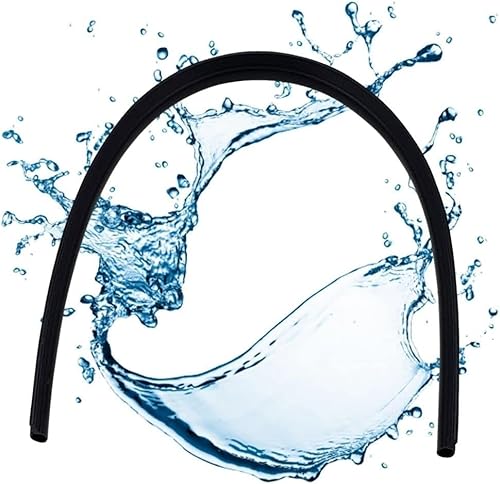 Lichtblau Burlete bajo Puerta 2798 481246668912 Color/Negro para lavavajillas I Burlete Apto para Whirlpool Bauknecht Ignis etc. I Repuesto de Goma para lavavajillas