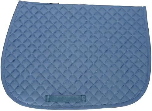 Miniatura 8 de Duratech - Almohadilla multiusos para caballos y equinos, almohadilla de corte cuadrado, mezcla de tela de algodón y poliéster, lomo de 23 pulgadas