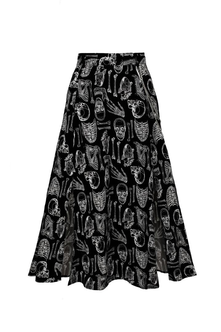 Hell Bunny Blk Anatomy Skirt 4XL